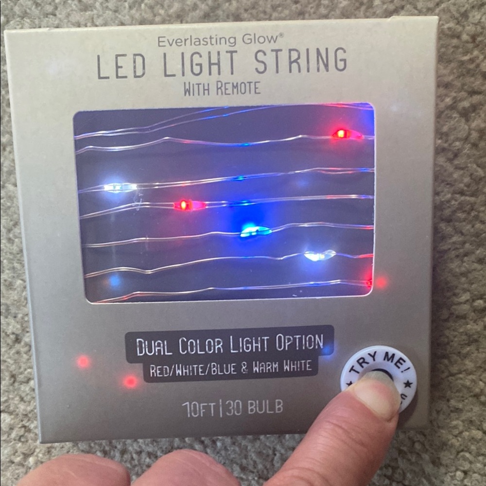 Everlasting Glow LED Light String with Remote - Picture 6 of 6